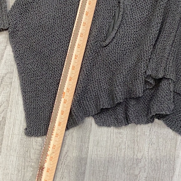 Free People Shark Hem Cardigan Size Small - Picture 9 of 10